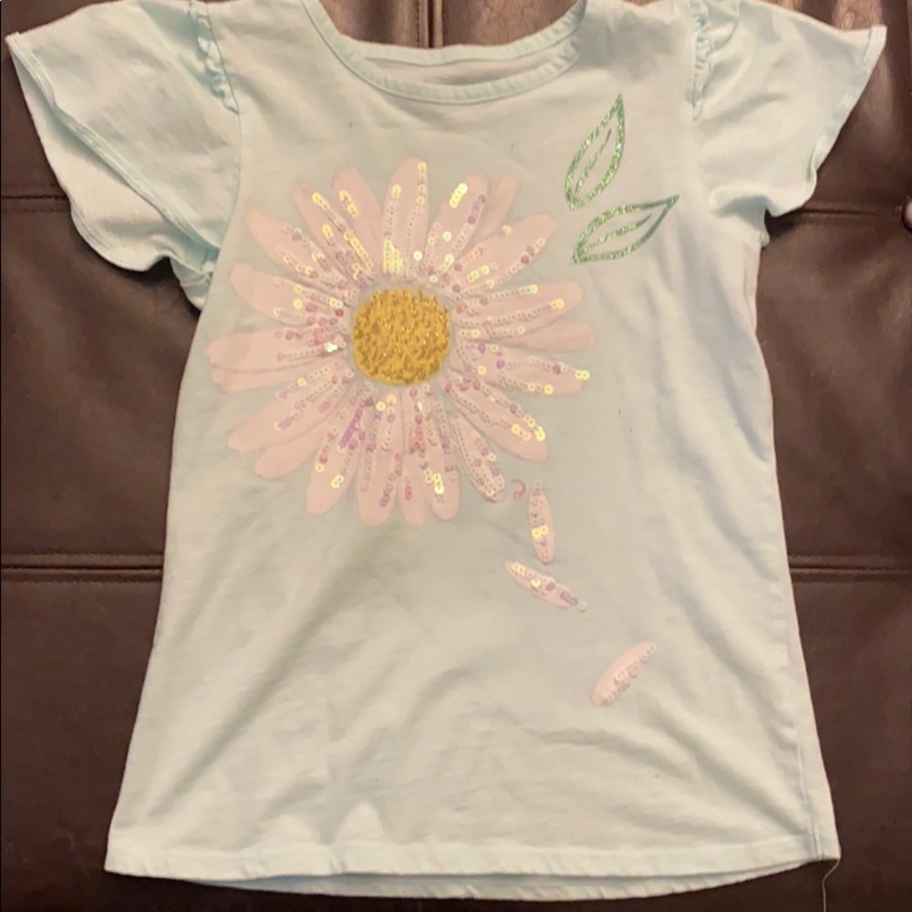 Kids Sanoma Tshirt flower sequins